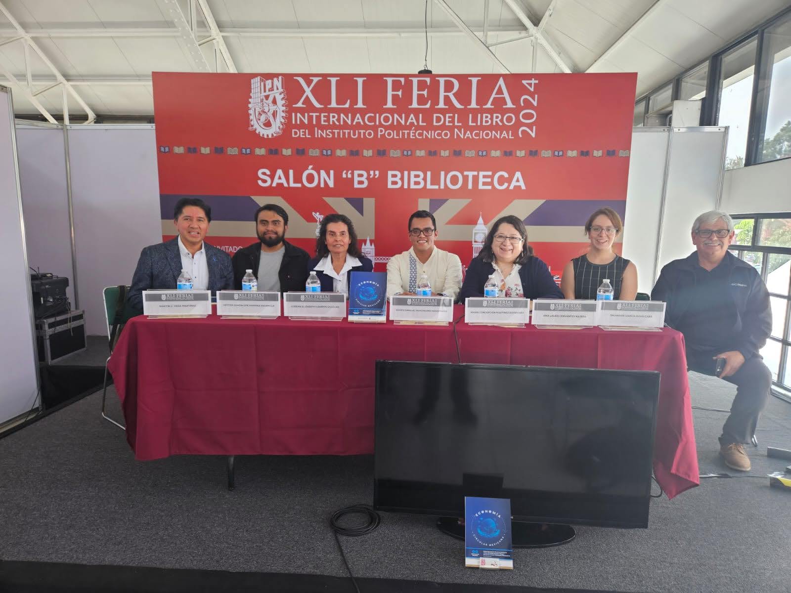 PRESENTACION LIBRO ECONOMIA CIRCULAR MEXICANA FIL IPN 2024